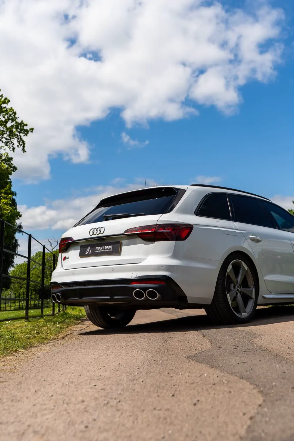 Audi S4 Avant rear